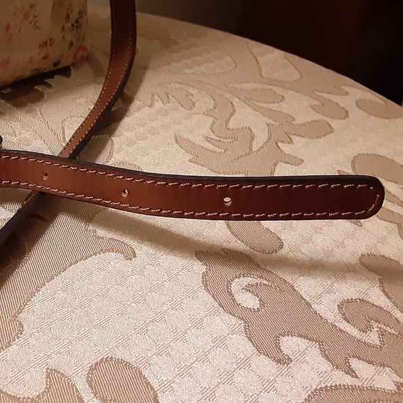 Patricia Nash Floral Leather Satchel/Should Bag - Picture 8 of 16